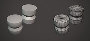 Blender 2.8 modeling with Subsurface Modifiers