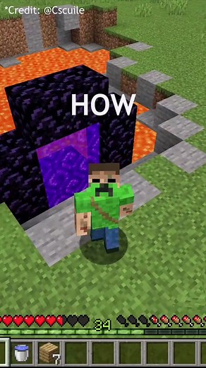 Speedrunner's Nether Portal | Minecraft 1.20