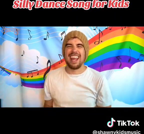 We're going to do a very silly dance called Dance On One Foot. You'll have to dance on one foot but also dance with your hands, your back and even your butt 😆 This dance isn't just for kids but parents who also want to get some sillies out too. Come join me as I sing and dances like a goofball 🤪 . . . #sillydance #sillyvibes #silly #goofy #musicforkids #dancevideo #musicandmovement #earlychildhoodeducation #earlychildhood #youtube #forkids #childrensmusic #childrensmusician #childrensperformer