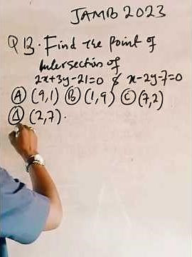 Simultaneous Linear Equation