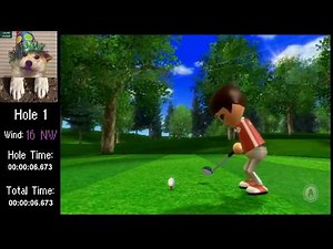Wii Sports Resort: Golf - 18 Holes Segmented Speedrun in 9:55.53
