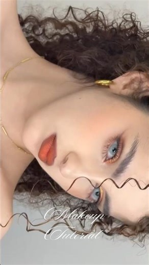 Catching fire eye makeup🔥