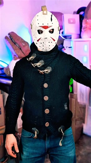 The last cardboard mask is INSANE 😳 #halloween #epiccardboardprops