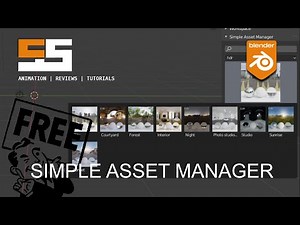 Blender addon: Simple Asset Manager now public