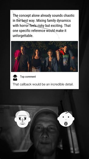 First Look at a Meta Comedy Horror Family Movie