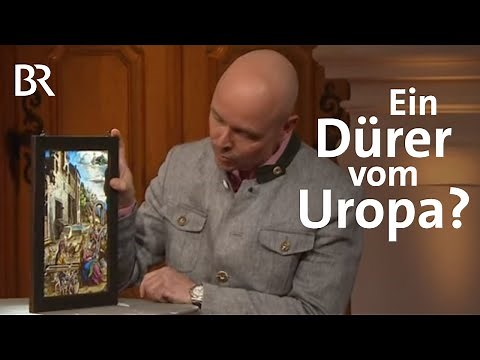 Glasgemälde "Heilige Familie" von Dürer? - mit Monogramm | Kunst + Krempel | BR