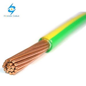 [Hot Item] Stranded Copper 25mm2 35mm2 50mm2 Green Yellow Earthing Grounding Electric Wire Cable