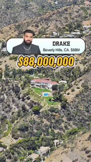 155K views · 951 reactions | This Is Drake Beverly Hills Mansion Valued At A Whopping $88 Million... #fy #fyp #fypシ゚ #fypシ゚viral #foryoupage #drake #rapper #singer #singersongwriter #celebrity #mansion #property #house #explorepage #discovery #usa | Unseen Knowledge | Facebook