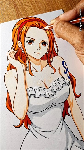 Drawing - Nami One Piece | One Piece Anime