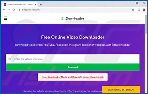 Bitdownloader.com Suspicious Website