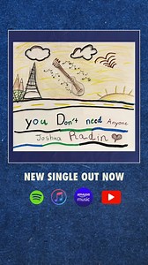The fourth single from my new album is out everywhere today. I hope you dig it, share it, all the stuff ✌🏻 https://ffm.to/you-dont-need-anyone | Joshua Radin