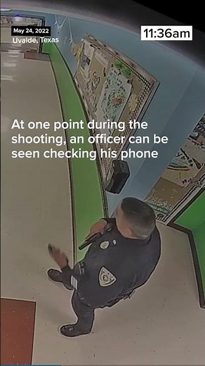 Newly Released Footage Shows What Happened Inside #RobbElementary School During The Shooting