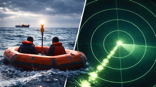 How a SART gets you rescued, the radar signal that draws your liferaft on other ships’ screens