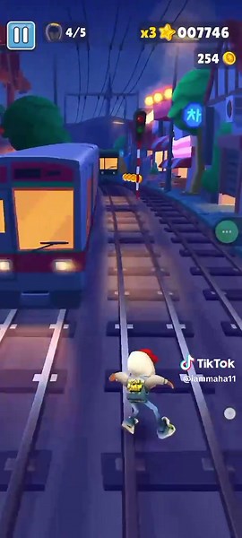 Subway surface mobile game 🎮#englishsongs #music #tiktok #viwesproblem #subwaysurfers