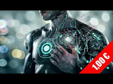 Cyborg Heart Concept | HD Biotech Stock Footage