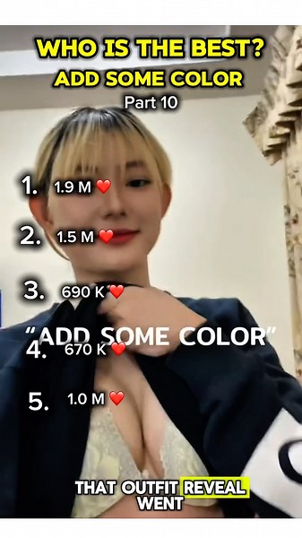 Rating/ Ranking “Add some color Trend” Part 10 | Who win ?#shorts #addsomecolor