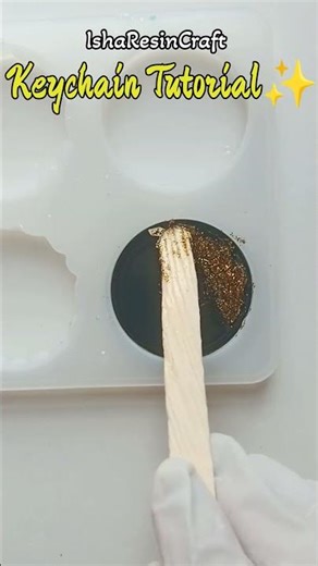 Customsied 💎Black & Gold Resin Coaster |Resin Art Tutorial | DIY Resin Craft Ideas#shorts #resin#diy