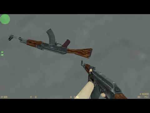 CS:GO AK-47 on CrossFire Animations | Counter-Strike Skin Mod