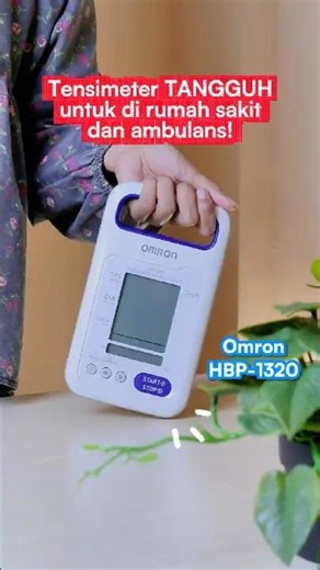 The Omron HBP-1320 rugged blood pressure monitor is perfect for routine use in hospitals and ambu...