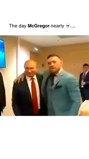 The day McGregor nearly 💀….