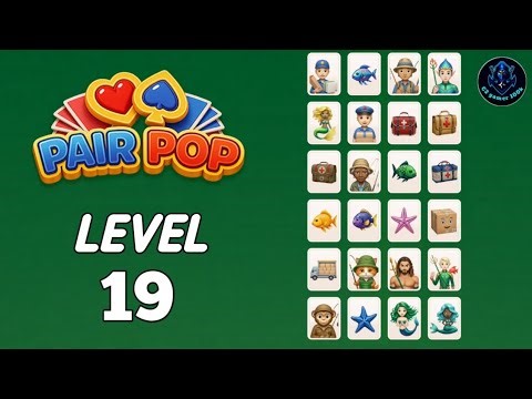 Pair Pop level 19 Solution Walkthrough | Pair Pop: Solitaire Match