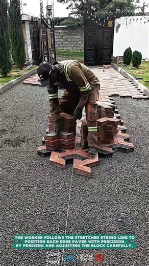Aligning Edge Pavers Using a String Line – Satisfying Jobs and Machinery in the World