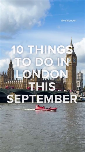 September in London has arrived 🍂 Explore the very best of the city this month, from unmissable cultural festivals and buzzing foodie markets to new exhibitions and seasonal must-dos. Enjoy the ultimate guide to what’s on this September ➡️ https://ow.ly/Gpwn50WO4o8 #LondonMakesItPossible #VisitLondon #SeptemberInLondon #WhatsOnLondon #LondonEvents | Visit London