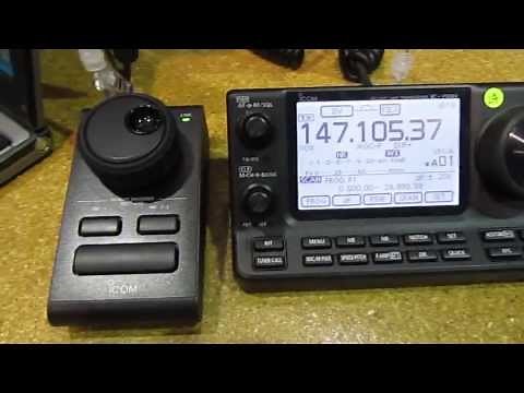 Icom RC-28 remote encoder, IC-7100. Hamventon 2013