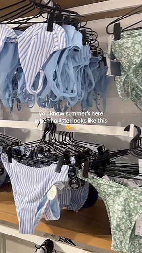 the perfect summer fling: our swim your bikini bin 💫👙#hollister #hollisterswim #newhollister #swimsuits #bikini #summeroutfitinspo #bathingsuit #linenshorts @Hollister Soho