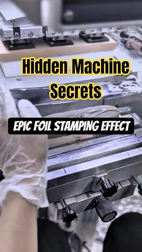 Tools Machine Foil Stamping Secrets for Epic Designs