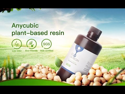 Curious about Anycubic plant based resins? Help you enjoy your printing in a healthier way!