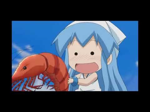 A cute squid girl anime 😍#Part1