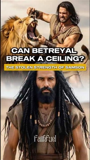 The Secret That Stole Samson’s Strength 😳 | Judges 13–16 Explained #samson #delilah #biblestories