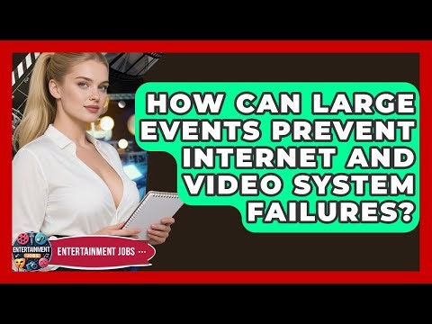 How Can Large Events Prevent Internet And Video System Failures? - Entertainment Jobs