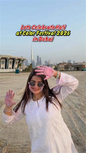 Color Festival 2026 🌊🌴🌈 | The Ultimate Family Holi Celebration Celebrate Holi on the beach with colors, music, food & family vibes 💛 🎟️ Early Bird Tickets live in Platinumlist. Use my code “CF5” to get 5% discount. Book your tickets at Platinum list: https://dubai.platinumlist.net/event-tickets/104843/color-festival-2026-holi-ind-vs-pak-live-screening-at-barasti-beach For VIP table booking, call: 📞 050 140 0430 | 055 409 1990 Presented by @dugastaproperties In Association with @nikaielectr