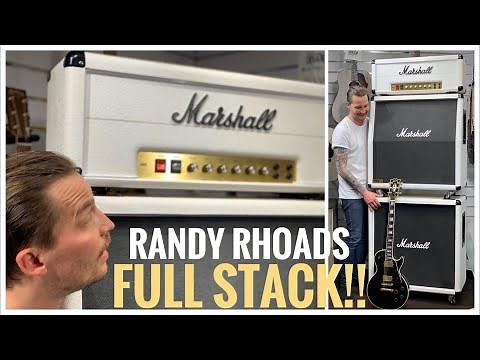 Marshall 1959RR RANDY RHOADS Full Stack! Ultimate 1980s TONE!
