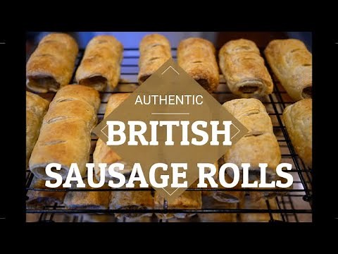 Authentic British Sausage Rolls