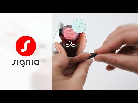 Silk Charge&Go IX - how to exhange the sleeve | Signia Hearing Aids