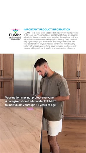 #Sponsored #AstraZenecaPartner https://www.flumist.com/#isi Between...