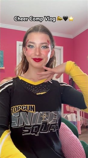 Cheer Comp Vlog 📣🖤⭐️