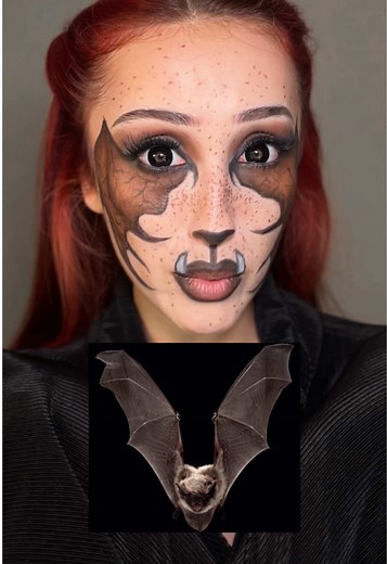 Nocturnal Animal Bat Makeup — My Spirit Animal Look