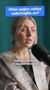 Miten suurta valtaa vaikuttajat käyttävät?
