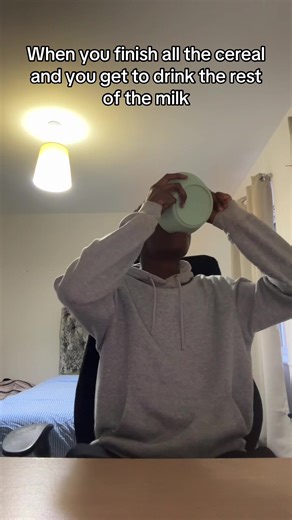 The Joy of Drinking the Last Drop of Milk