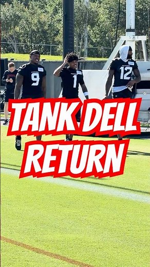 Tank Dell Pulls Up to Texans OTAs – The Comeback is HERE! 🔥🏈