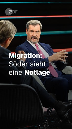 209K views · 2K reactions | Markus Söder (CSU) kritisiert bei "Markus Lanz" die deutschen Nachbarländer. Da diese sich teils nicht an europäisches Gesetz hielten, ergebe sich eine "Gefährdung der öffentlichen Ordnung". | ZDF heute | Facebook