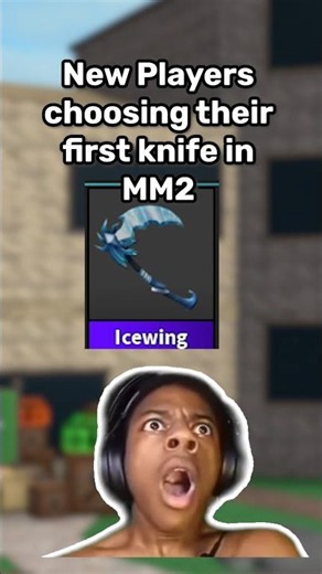 New players when choosing their first knife 😭💔 | #mm2 #mm2roblox #mm2edit #roblox #robloxshorts