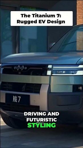 BYD Titanium 7 Off Road Electric SUV Redefines Adventure!