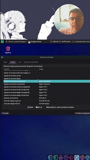 Tiling en XFCE. Configurar teclas de acceso rápido #linux 😊