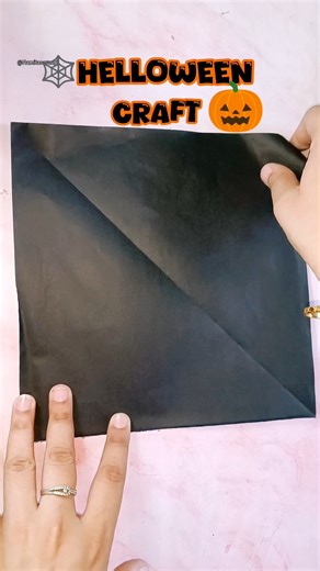 Helloween paper craft🎃 👻 #shorts #helloween #papercraft #diy #youtubeshorts #viral #namitasarangi