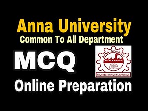 Anna University | MCQ Important Questions | Preparation Schedule | Tamil
